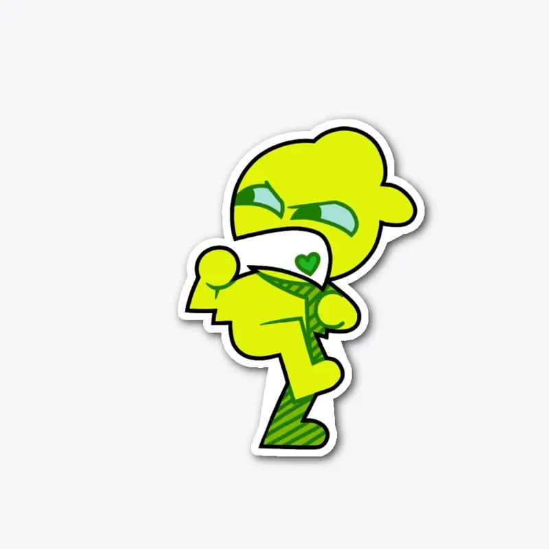 Disgusting Shadow Cranky Sticker